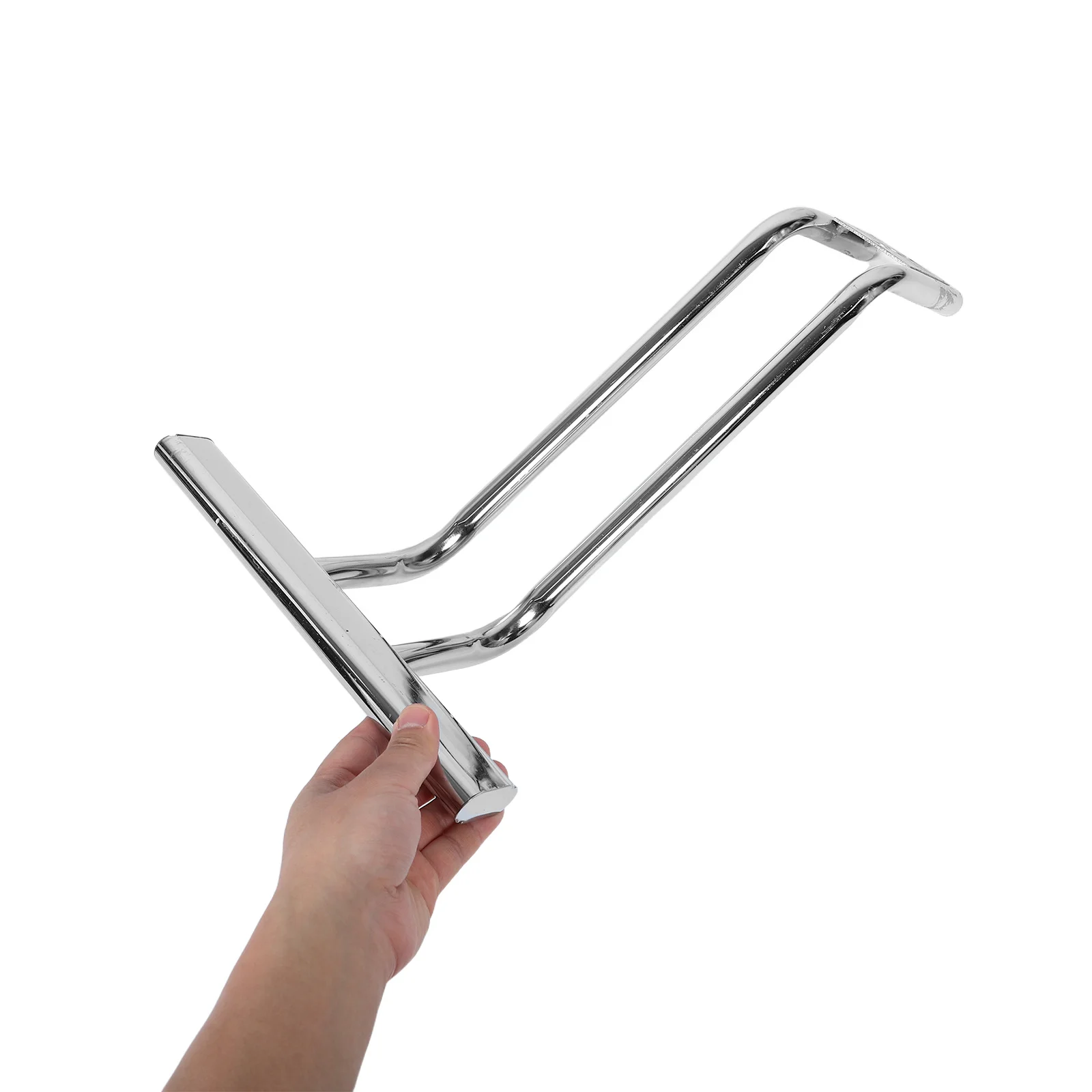 

Подставка для ног для парикмахерского кресла, прочная металлическая подставка для ног для кресел парикмахера, удобная регулируемая опора для салона и груминга