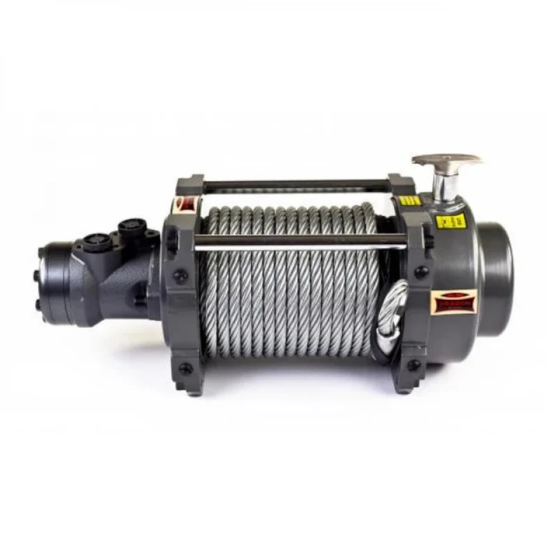 High Capacity Hydraulic Winch Auto Spooling Design for Heavy Towing Boat Construction