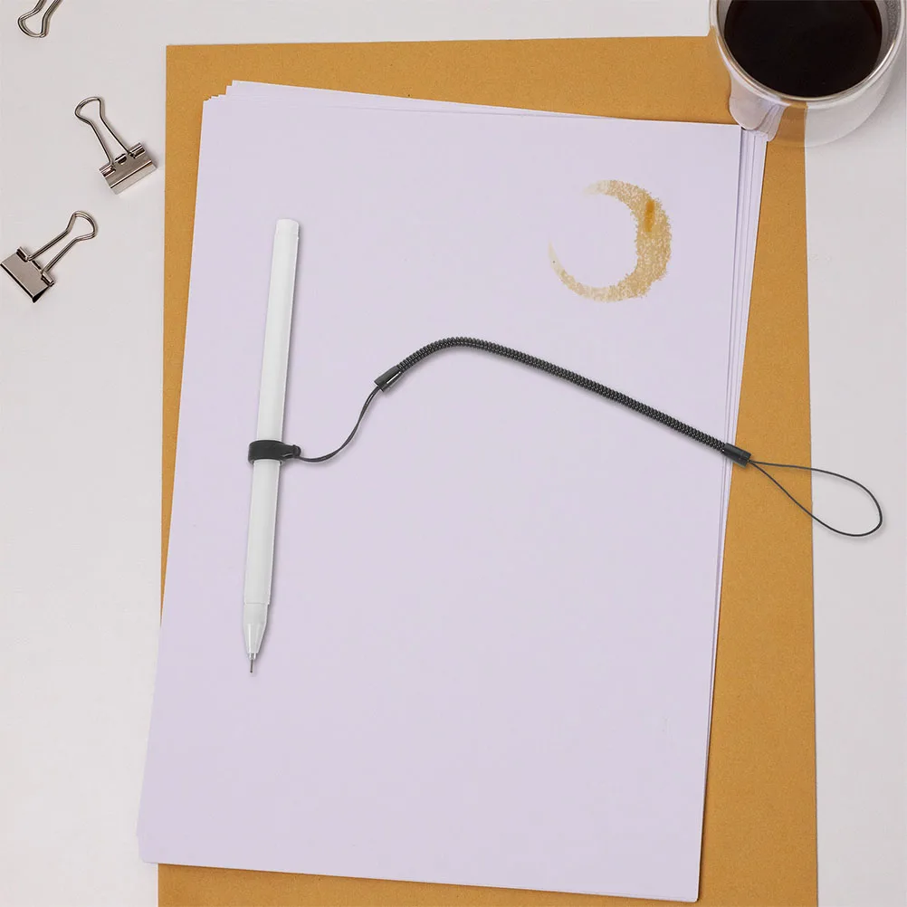 

8 pcs Stylus Pen Lanyard Retractable Spring Strap Anti-Lost Tether For Touch Pens Wrist Strap Tool Tether Cord Tablet