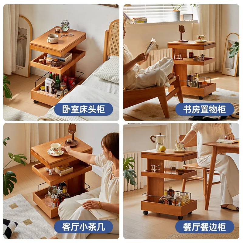 Seite ein paar Haushalt Sofa Seite abnehmbare Trolley Nachttisch Kaffee kreative Ecke Tisch Lagerung