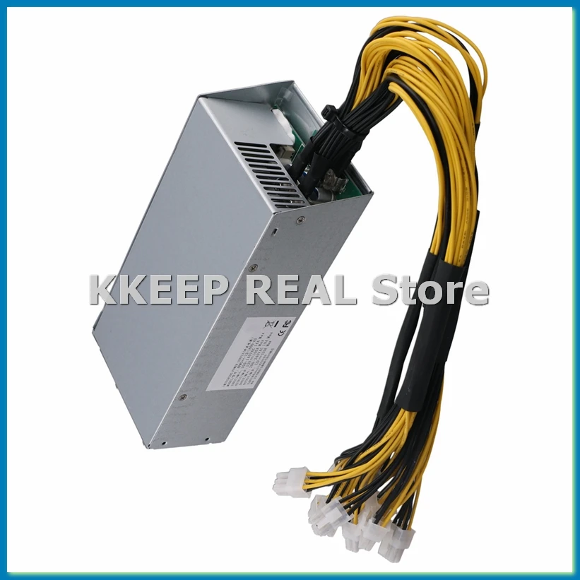 

Блок питания APW3+-12-1600W для майнинга, совместимый с Bitmain и Goldshell Ant AC-DC PSU-ABFB