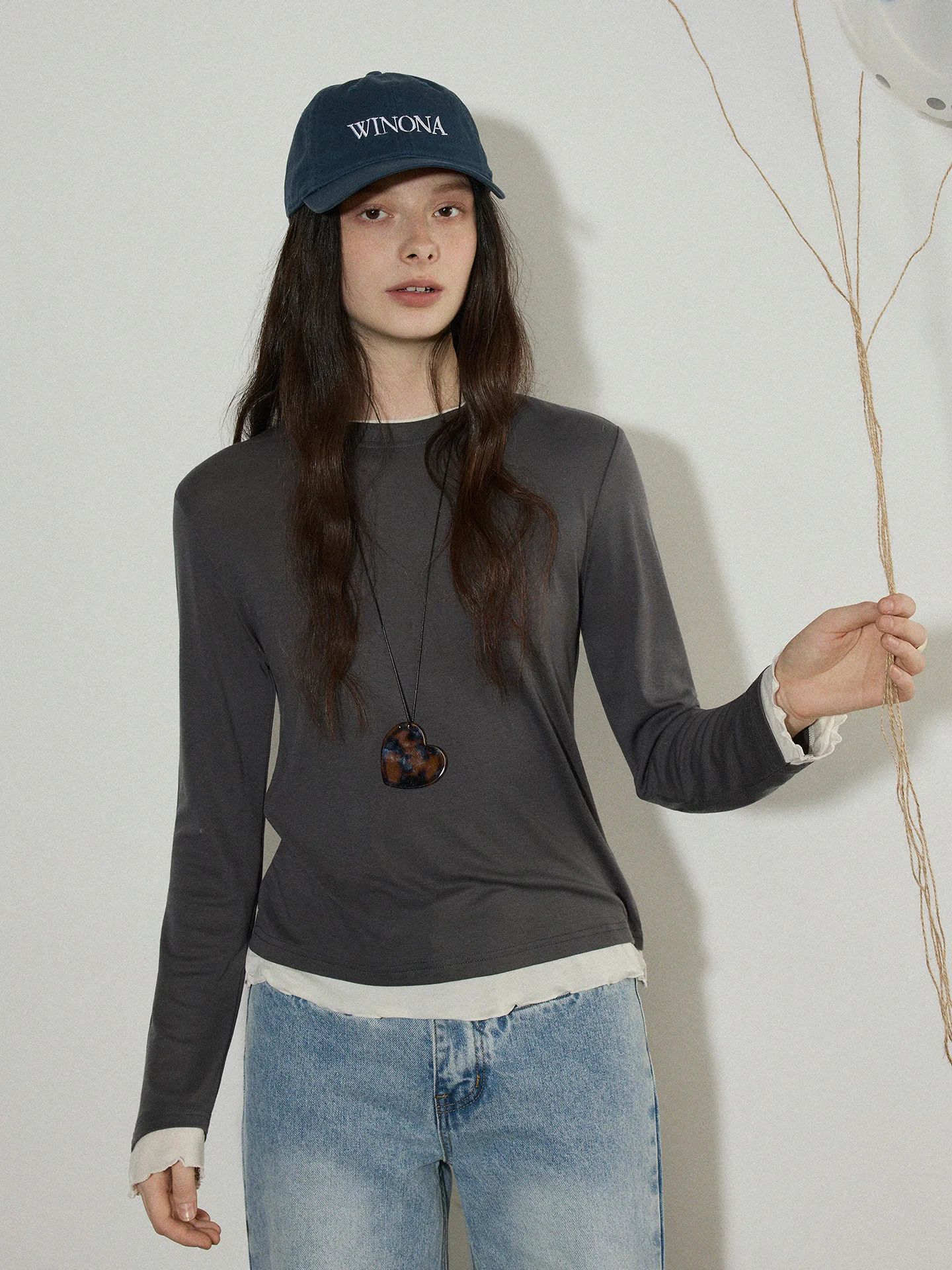 

Lofi Choose Women's Slim Fit Long Sve round Ne Base irt Spring New Sle Commute Sle Loose Fit Other Material 00%