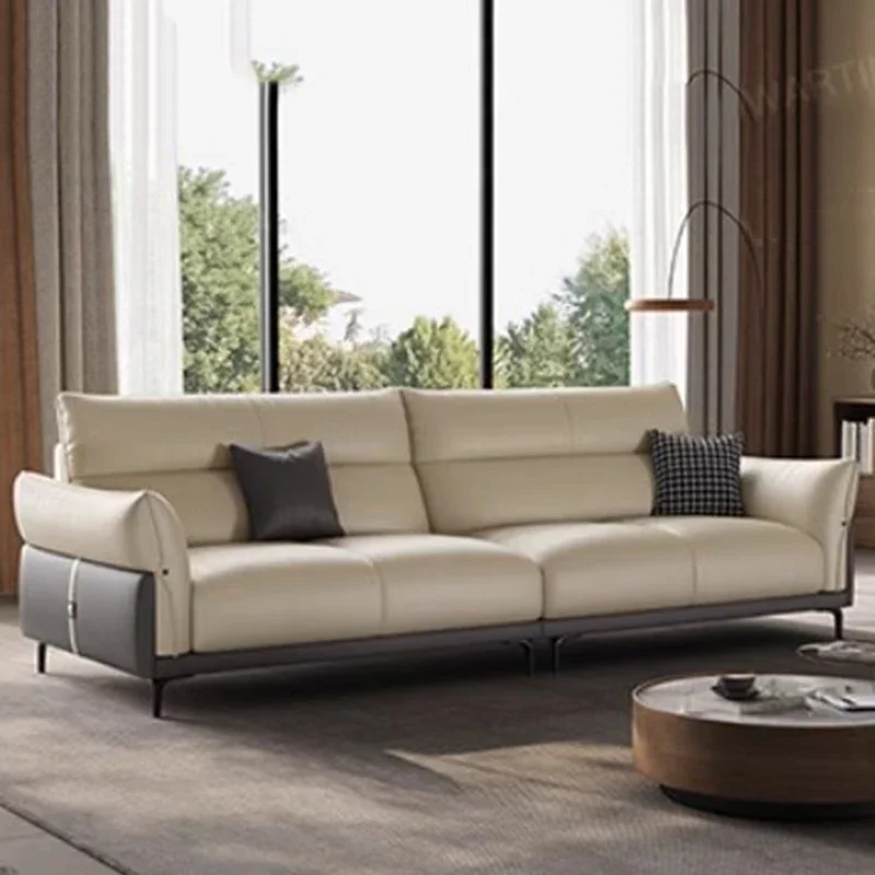 Apartment Minimalist Sofa Modern Household Luxury Italian Sofa Lazy Simple Muebles Para Salas Modernos Living Room Furniture image 5