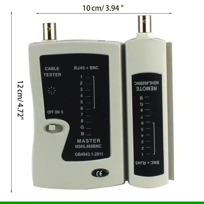 U55c RJ45 сетевой тест кабеля для сетевого телефона LAN RJ45 BNC Линейный сетевой проволоки