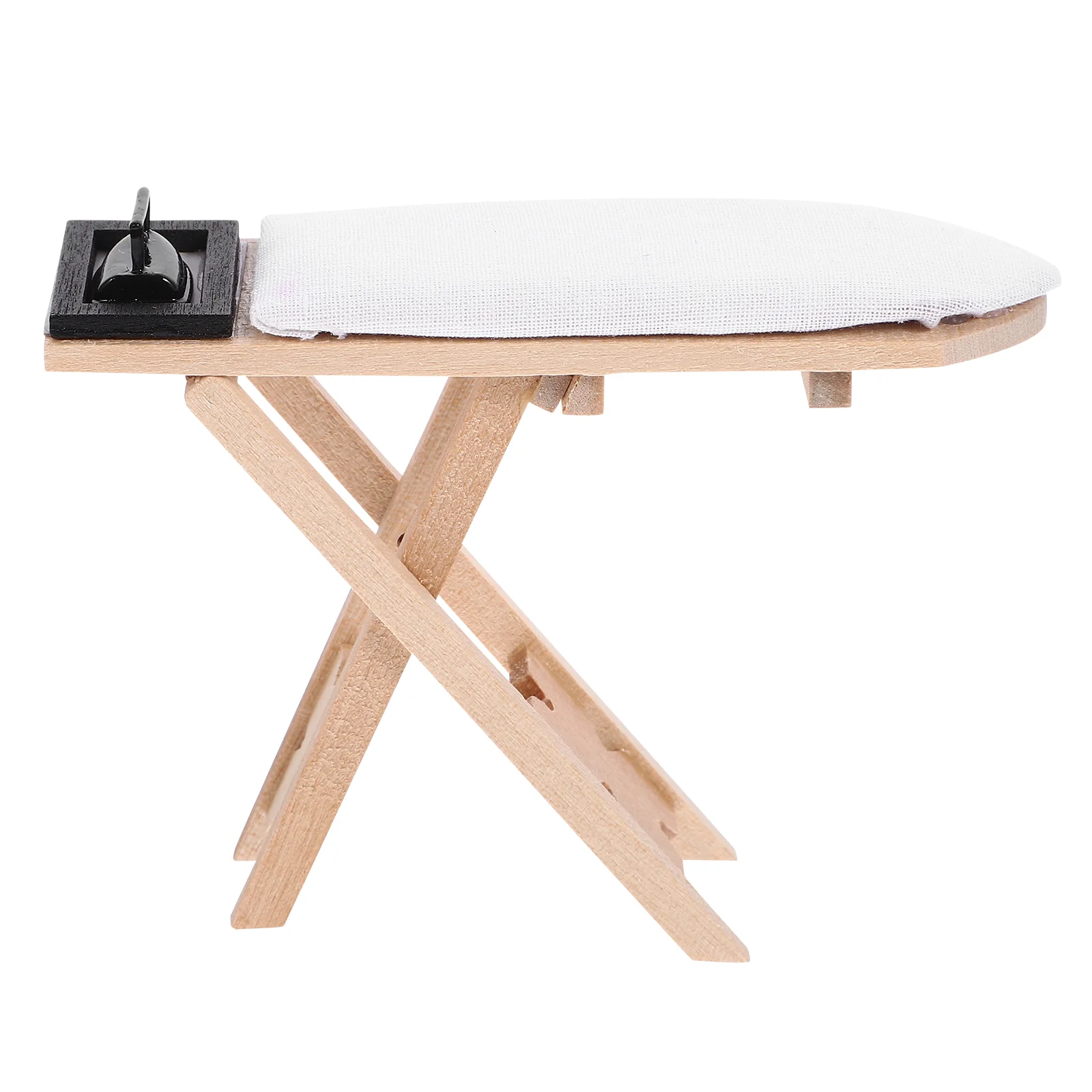 Mini Ironing Table Wedding Accessories Miniature Dollhouse Picnic Garden Micro Landscape Ornament Decor Decorations
