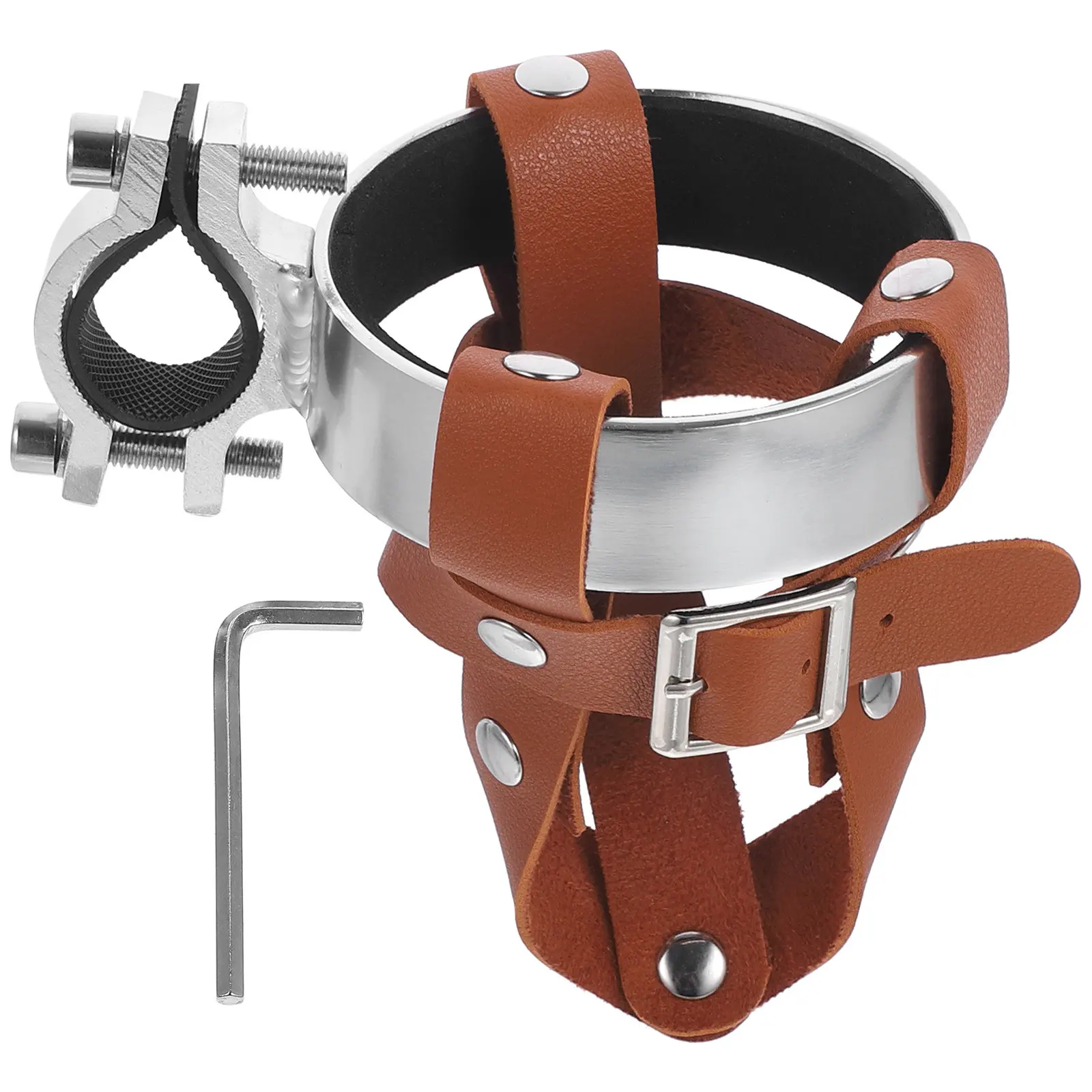 

1 set Retro Bike Bottle Cage Easy Install Smooth Edges For Water Bottle Cycling Beverage Rack Outdoor Bike Cup Holder