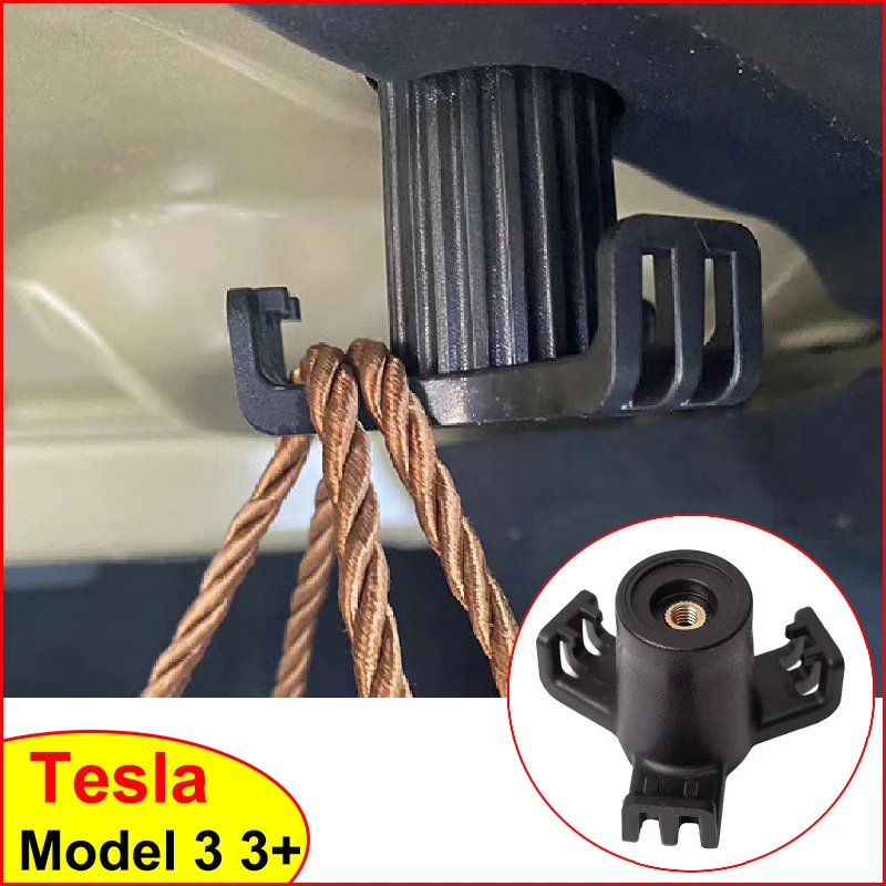Rear Trunk Hook for New Tesla Model 3 Highland 2019-2024 Bag Hanger Holder Durable Bearing Model3 M3H Car Interior Accessories