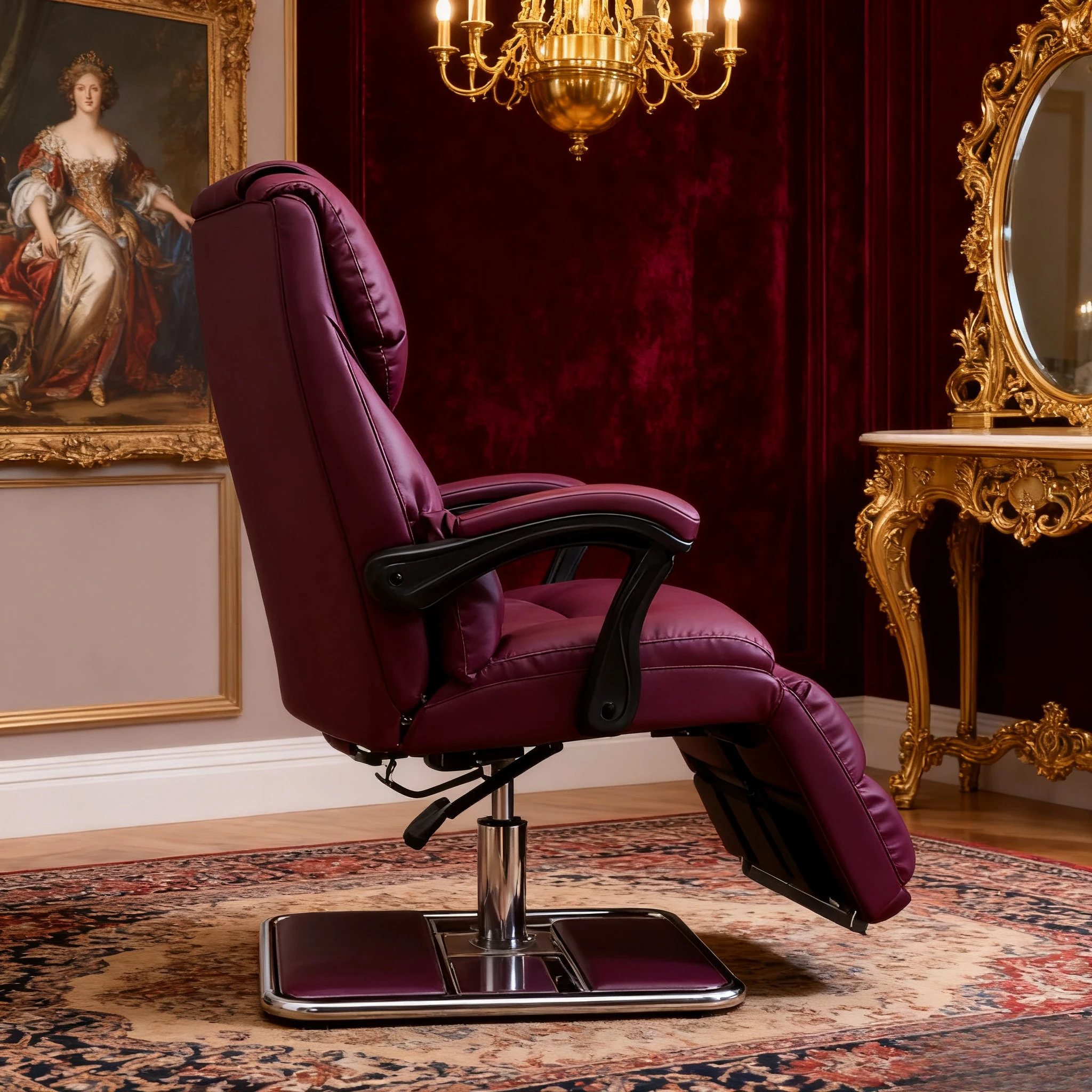 

Гидравлические кресла, кресло для макияжа, профессиональный парикмахерский насос, эргономичный красный салонный шампунь, товары для парикмахерских