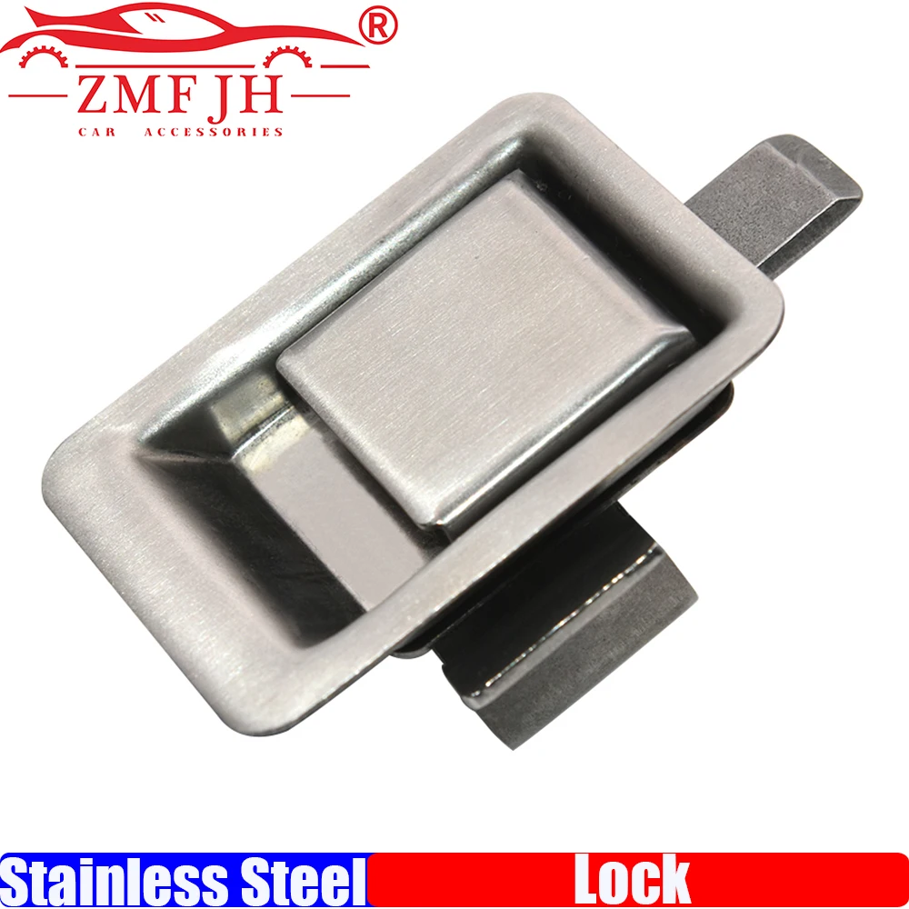 

ZMFJH плоский замок для шкафа, материал нержавеющей стали 304, замок для панели, небольшой замок, промышленный замок для шкафа для аксессуаров для морских лодок