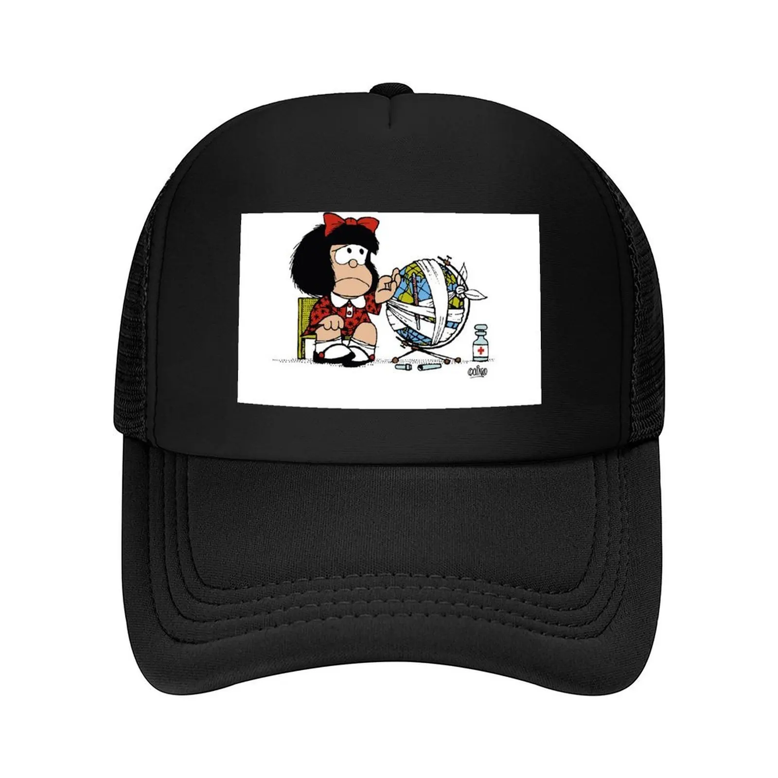 

Mafalda - Quino Baseball Cap Beach Outing birthday Sunhat dad hat For Women 2025 Men's