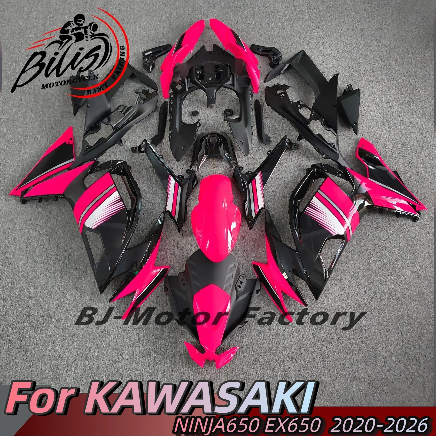 Fit For NINJA650 2020 2021 2022 2023 ER-6F EX650 Motorcycle Accessories Shell Fairing Kit Set For NINJA 650 ER6F Classic Style