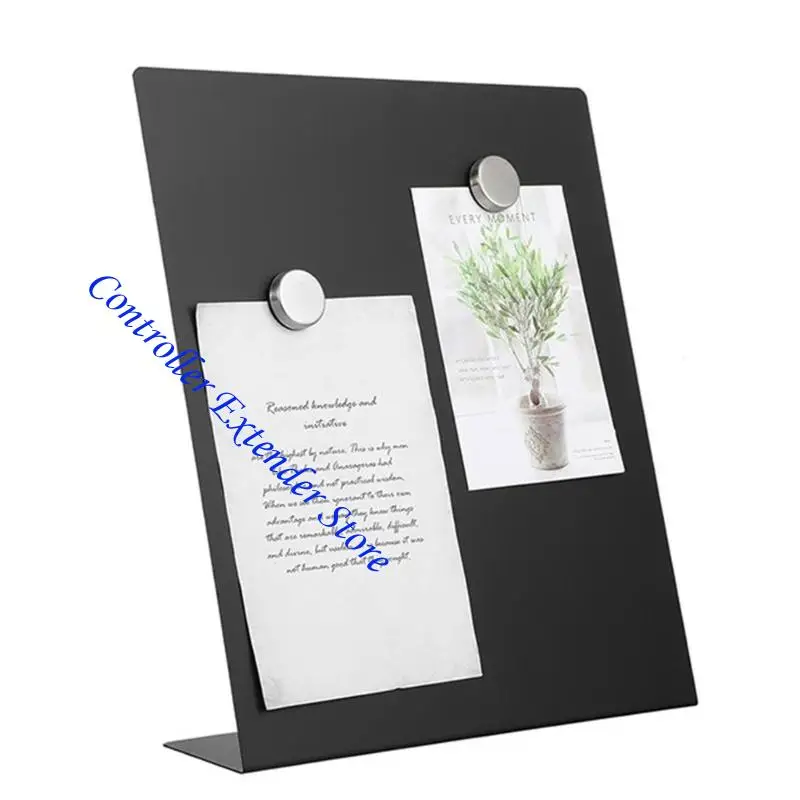 N84B L على شكل لوحة مذكرة إطار معدني سبورة لافتة قابلة للكتابة لوحة إعلانات مغناطيسية