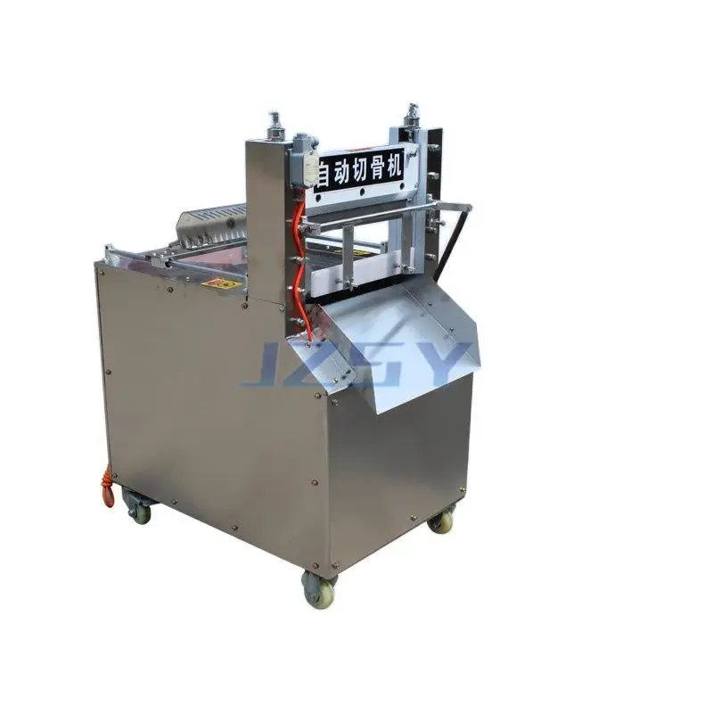 

2022 Industrial Automatic Bone Chop Cutter Frozen Meat Pork Chop Chopping Machine Pig Trotter Multifunction Cutting Equipment