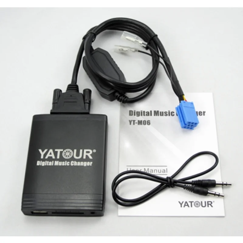 

USB Yatour YT-M06 Car Audio for RD3 Peugeot Citroen RB2 RM2 MP3 Player Radio Adapter SD AUX Digital Music Changer