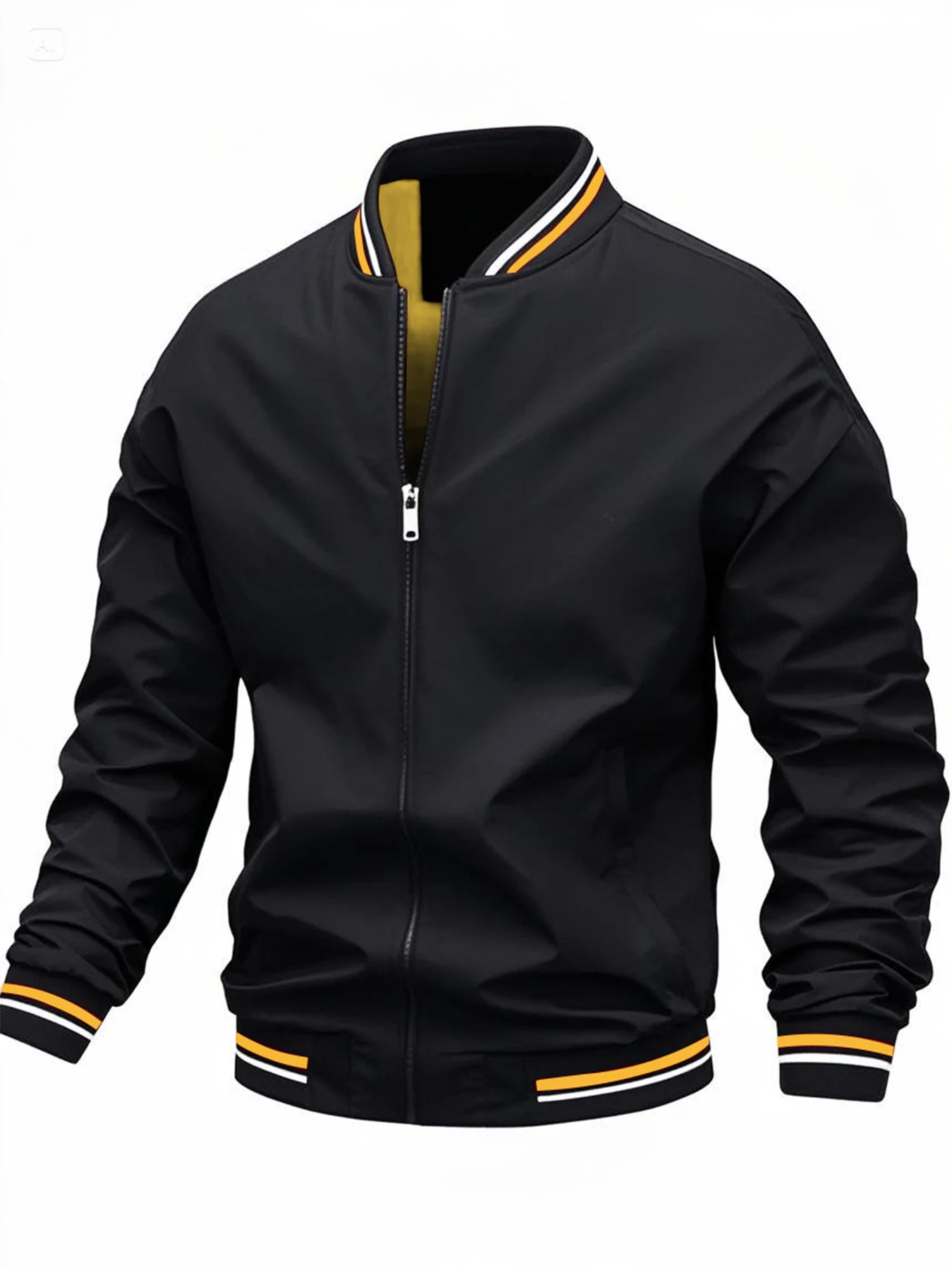 

Men Bomber Jacket Thin Slim Long Sleeve baseball Jackets Mens Windbreaker Zipper Windbreaker Jacket Male Outwear Brand Clothing