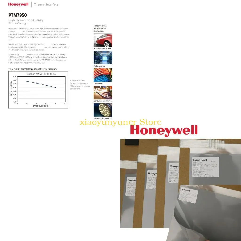 

P9JB PTM7950 Термопаста: силиконовая охлаждающая подставка с фазовым переходом для радиатора графического процессора/процессора