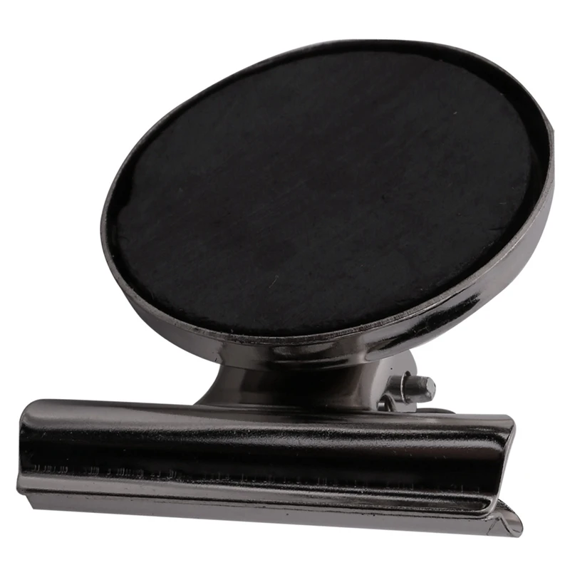 20Pcs 3Cm Magnetic Clip Magnet Refrigerator Wall Memo Note Message Holder Silver