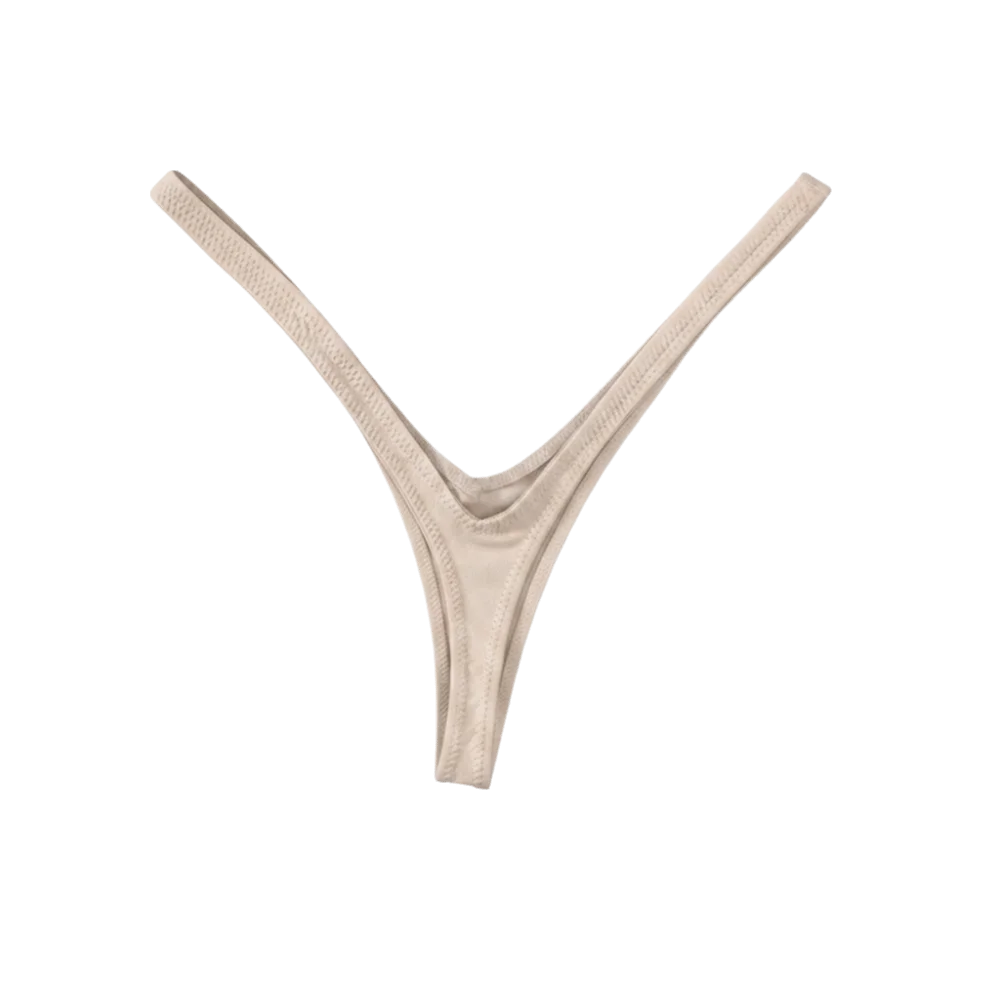 

Elastic Low Waist Women Thong Deep V Design Lingerie Women Panties Underwear Cotton T-Back Briefs Women