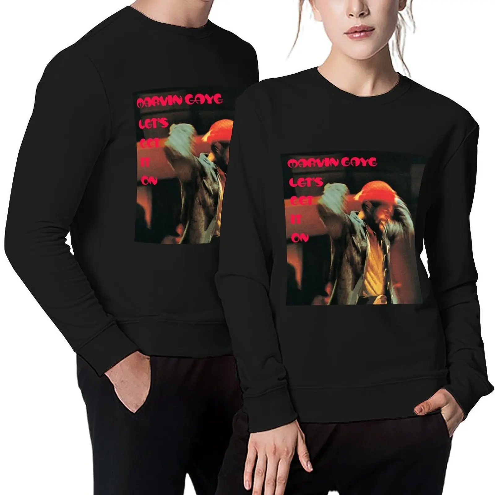 

marvin lets get it on 2021 kerjain Pullover men's winter sweater men's clothing japanese style men sweatshirt