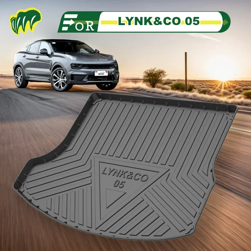 

For LYNK&CO 05 2021 2022 2020-2023 Custom Fit Car Trunk Mat All Season Cargo Mat 3D Shaped Laser Measured Trunk Liners