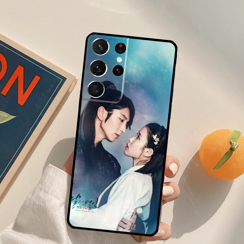 لي جون جي حافظة لهاتف سامسونج S22 S23 Ultra S8 S9 S10 S10e نوت 10 Plus نوت 20 Ultra S21 S20 FE