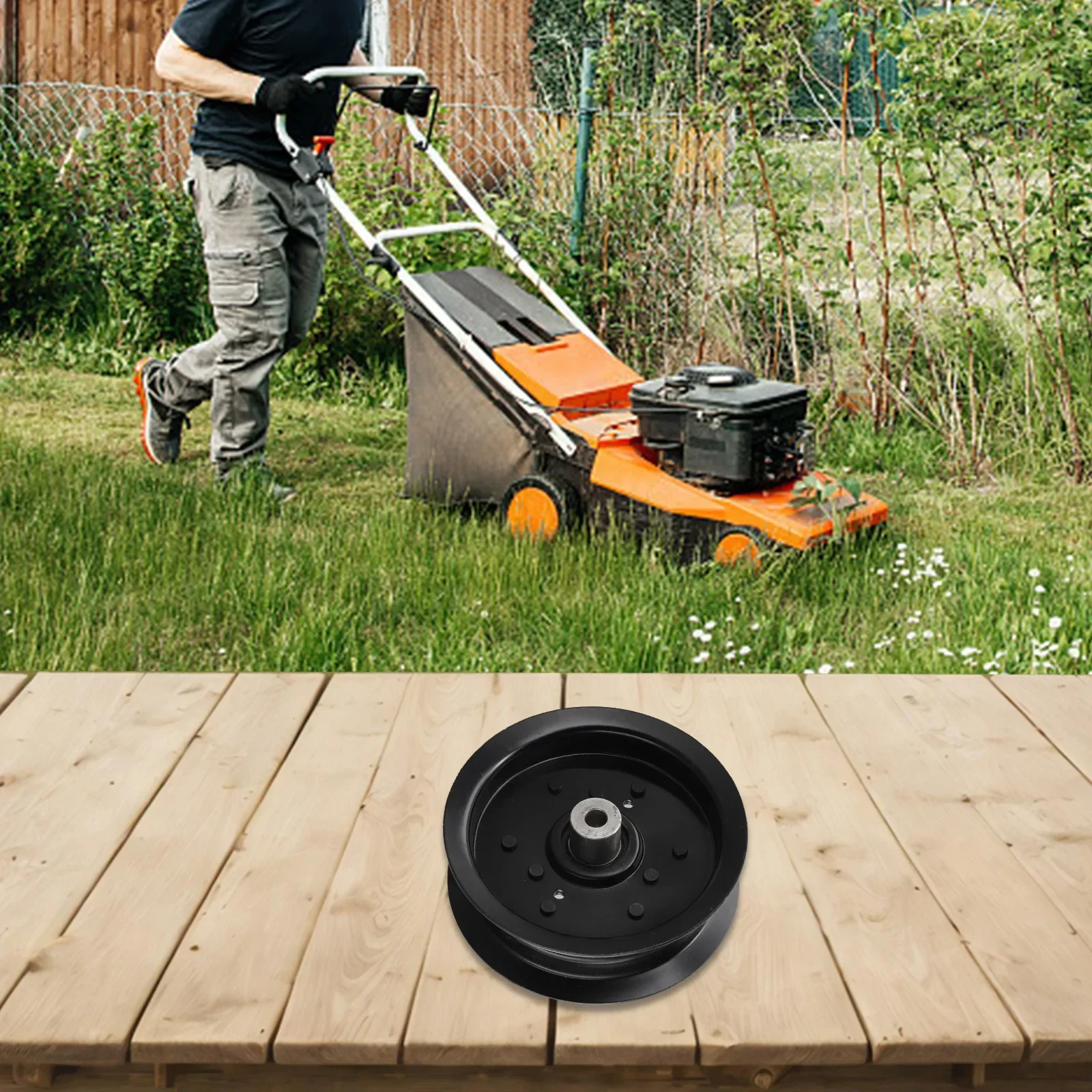 

Reliable Performance Idler Pulley Designed as a Replacement Option for Various Models Including Key Identification Numbers