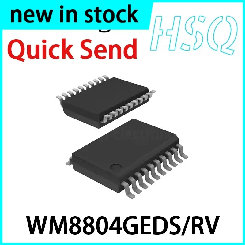 5PCS WM8804GEDS/RV WM8804G SSOP-20 Digital Converter Chip Interface PLL Transceiver