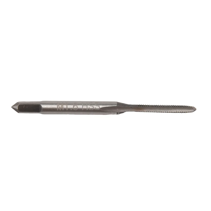 

ABPQ-10Pcs HSS M1 M1.2 M1.4 M1.6 M1.7 M1.8 M2 M2.5 M3 M3.5 Mini Tap Drill Bit Machine Metric Thread Tap Set Screw Tap