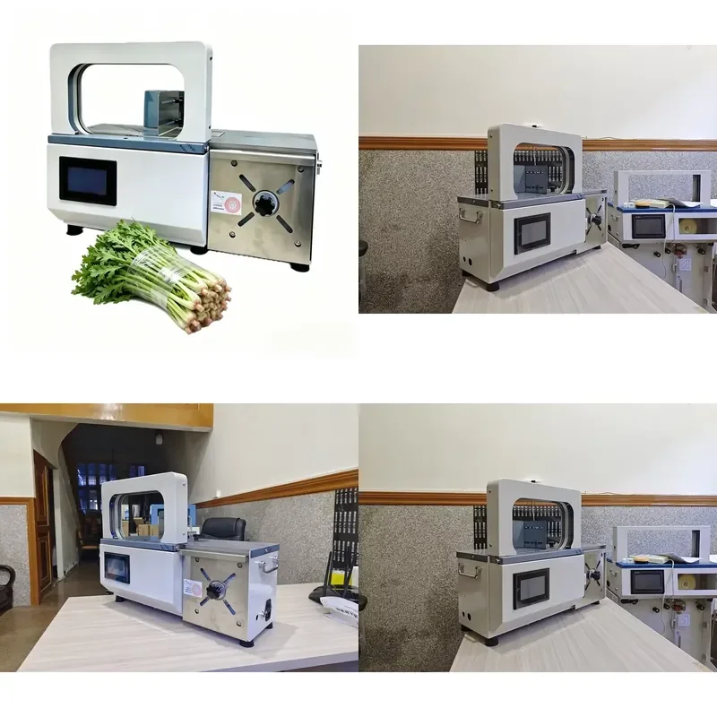 for Save 50 packaging time mini desktop strapping machine 30 pieces minute adjustable tension 5 40 cattle plastic strapping
