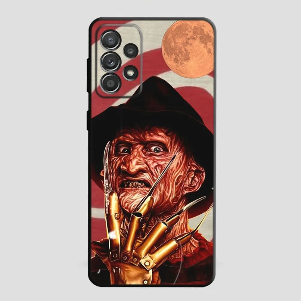 F-Freddy Horror K-Krueger   Phone Case For Samsung S21,S22 Ultra,S20,S30 plus,S22 plus,S23,S30 ultra 5G Silicone Cover