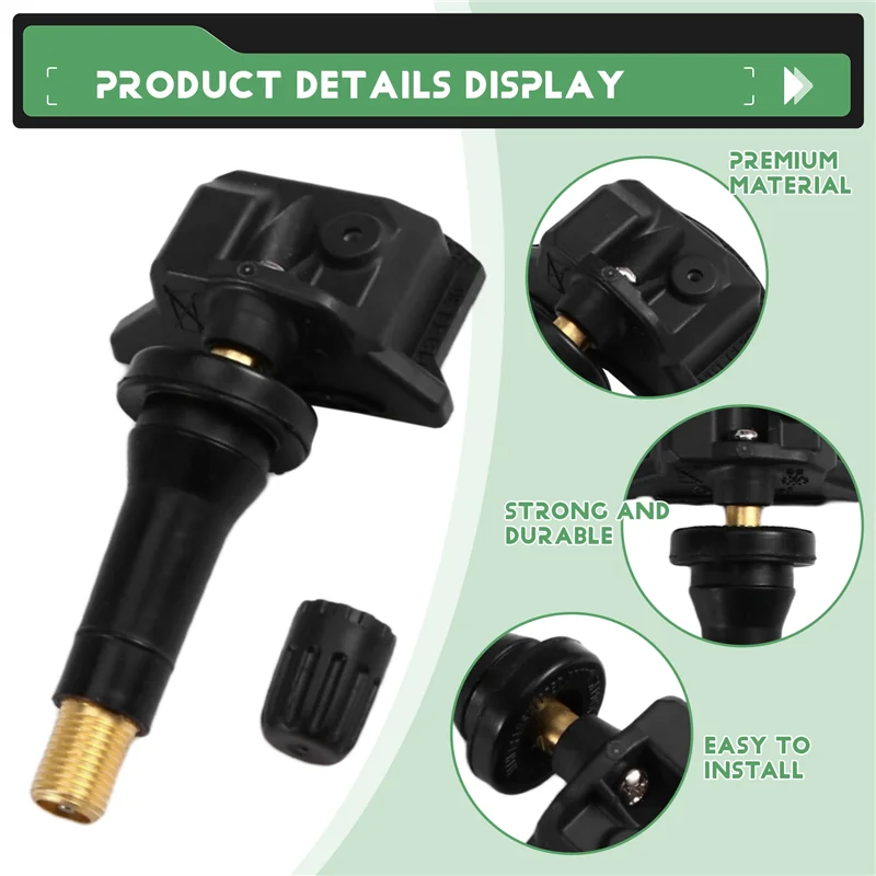 

4PCS New Tire Pressure Monitoring System TPMS Sensor For Nissan X-Trail 315Mhz 40700-6RA0A 407006RA0A