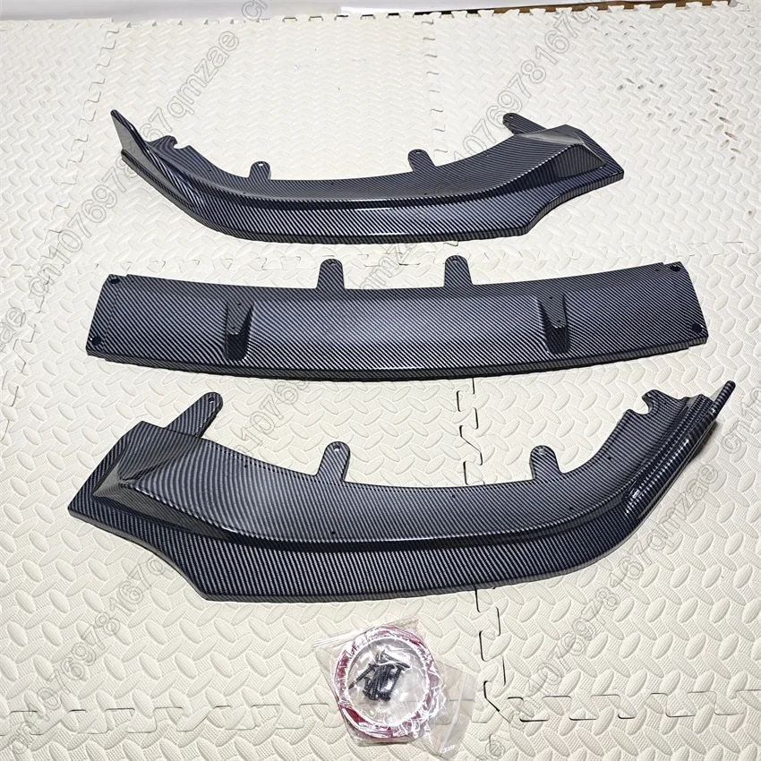 Cubierta protectora de barbilla delantera de coche para BMW 8 Series G14 G15 G16 m-sport 840i 840d M850i 2018-2024 Kits de difusor de alerón divisor de parachoques