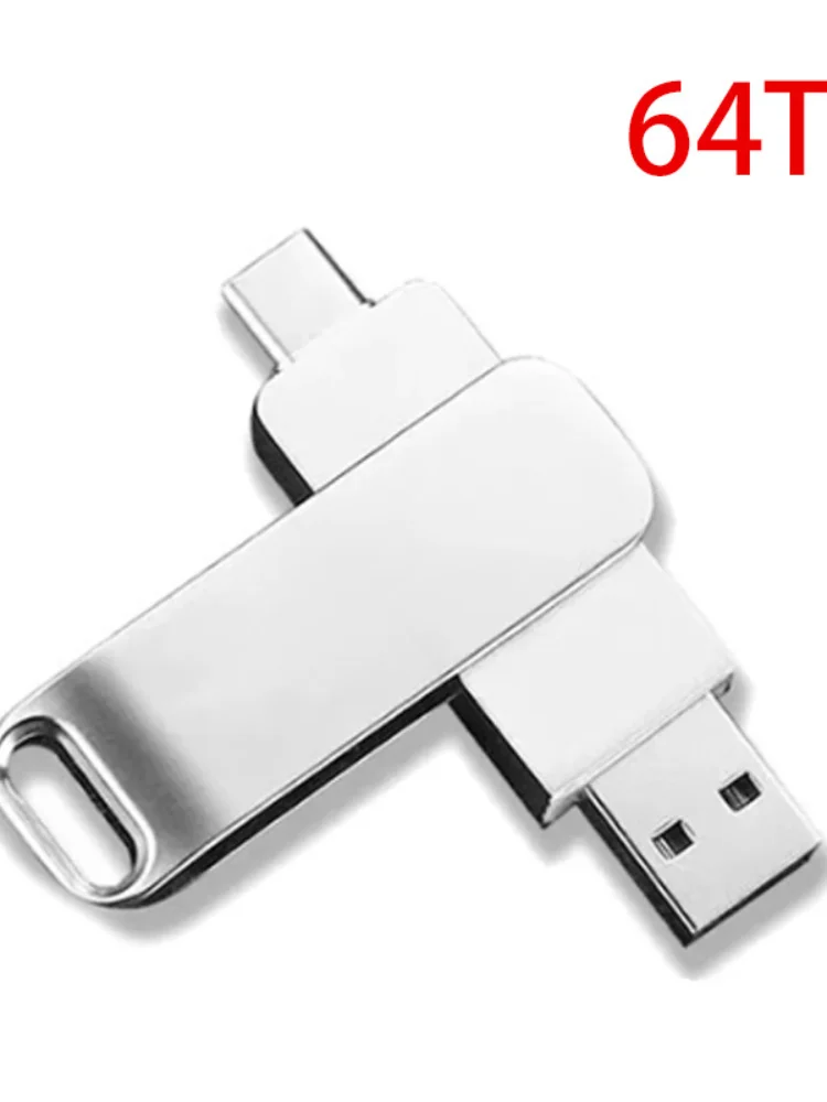 512GB USB 3.2 2-in-1 Flash-Laufwerk Hochgeschwindigkeits-Metall-Pendrive Wasserdichter Typ-C Speicherstick für Handy PC Laptop Datenübertragung 2026
