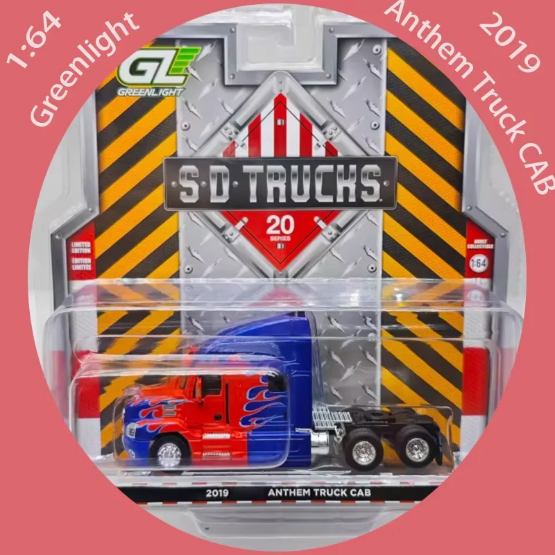 Greenlight 1:64 Scale 2019 Anthem Truck CAB Alloy Car Model Classics Adult Souvenir Gift Static Display
