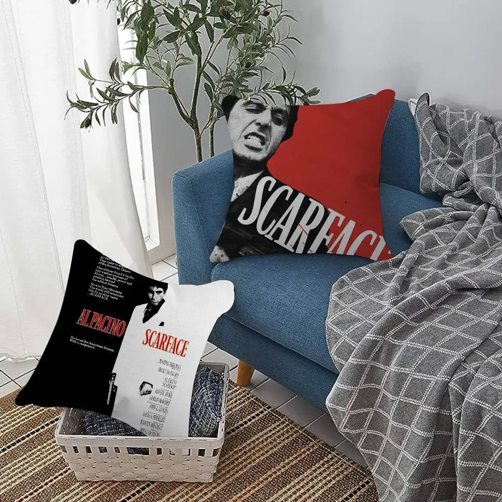 Classic Movie S-Scarface Pillow Gift Home Office Decoration 