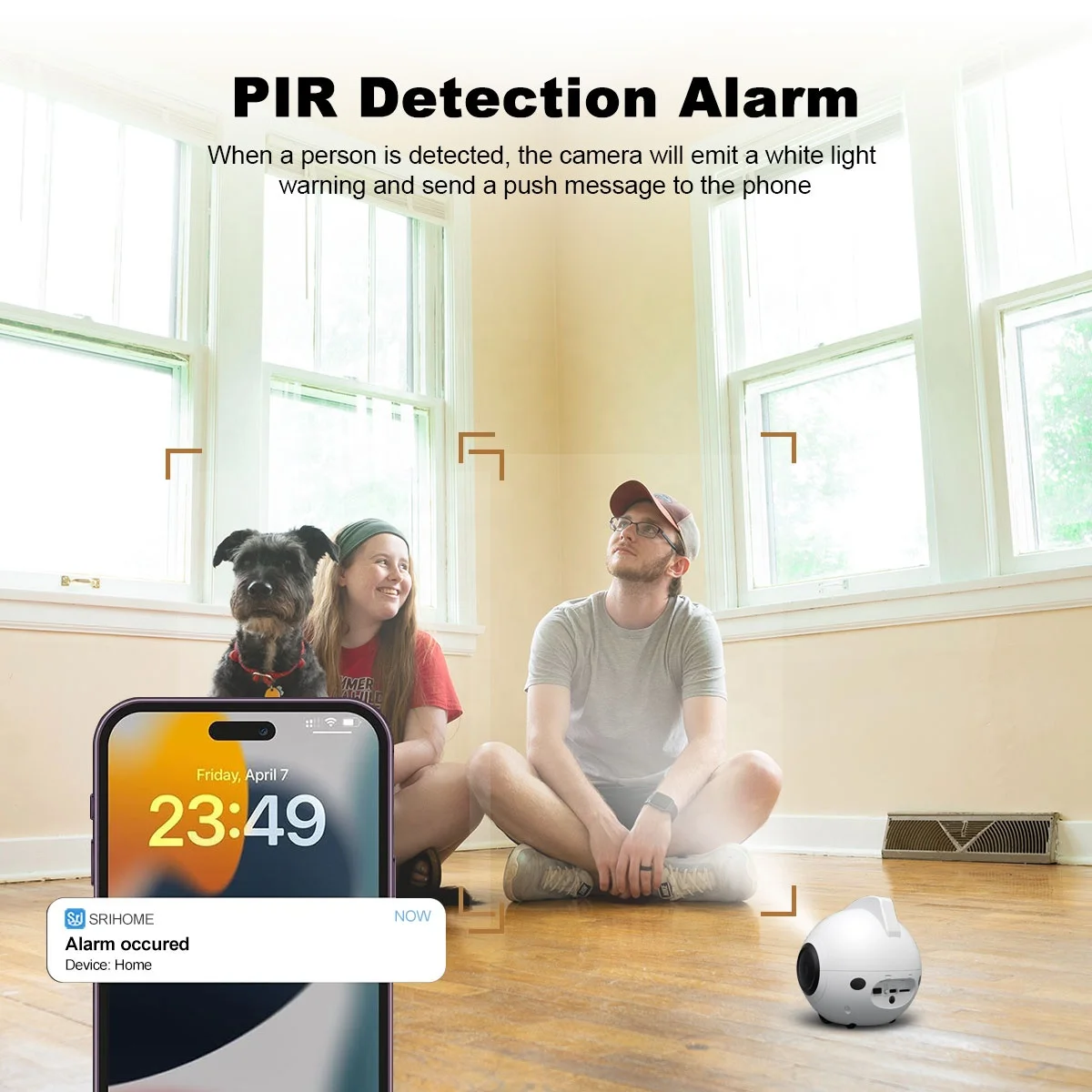 AI Pet Companion Robot Mobile Smart Pet Robot With Camera, Auto Recharging Station, 6 Play Modes Cat Interactive Toy view 6