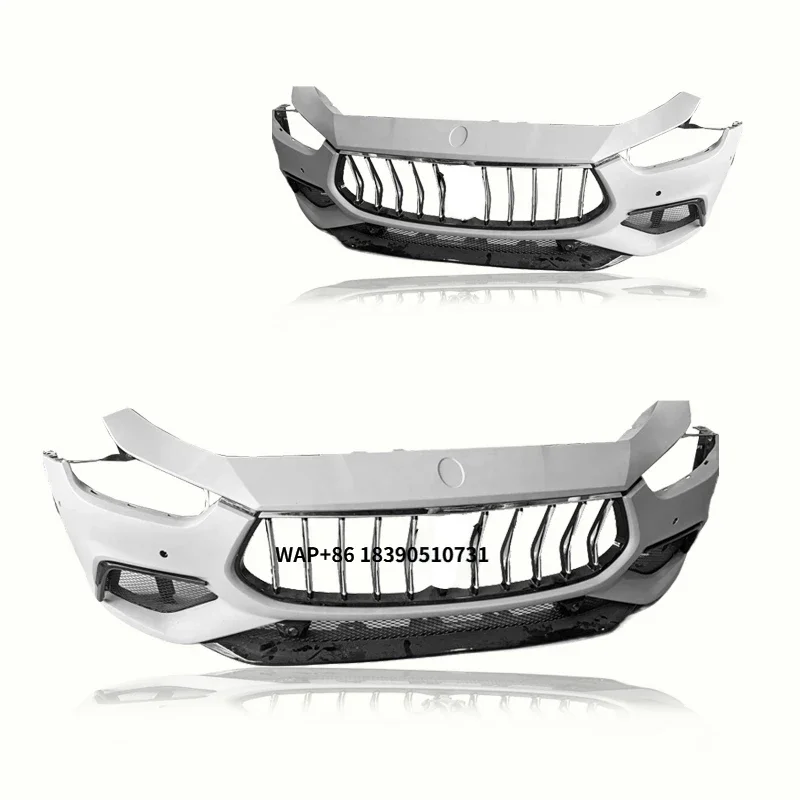 Factory Direct Sales Auto Accessories Car Front Bumper Suitable for  Ghibli High-quality Body Kit