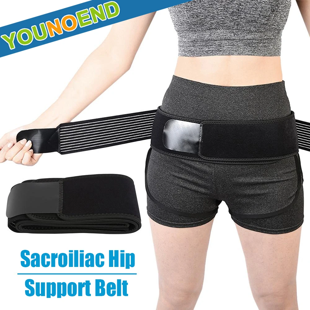 

Sacroiliac Si Joint Support Belt, Eases Lower Back Pain, Hip, Spine & Leg Pain, Hip Brace for Sciatic Nerve Pain, Lumbar Support