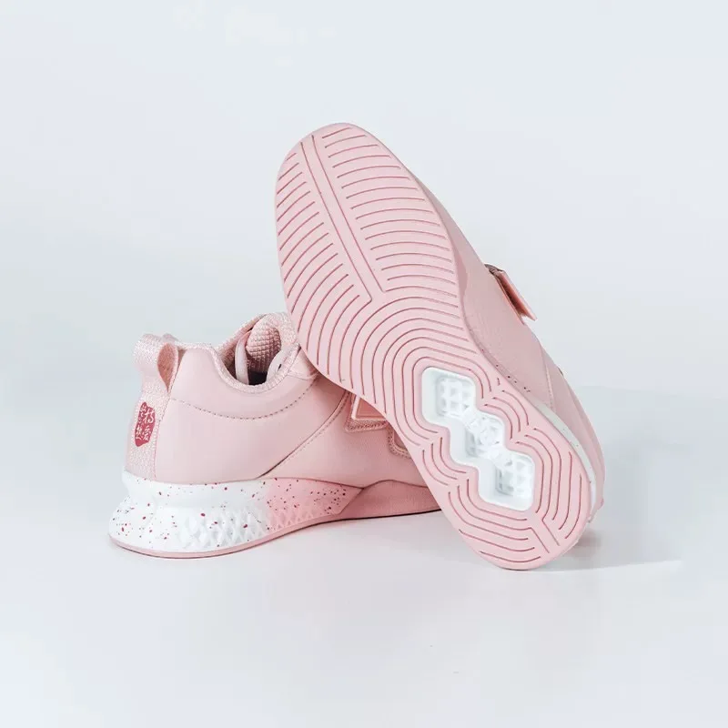 2026 New Weight Lifting Shoes Men Women Pink Squat Hard Pull Shoes for Unisex Comfortable Indoor Sports Shoes Couples