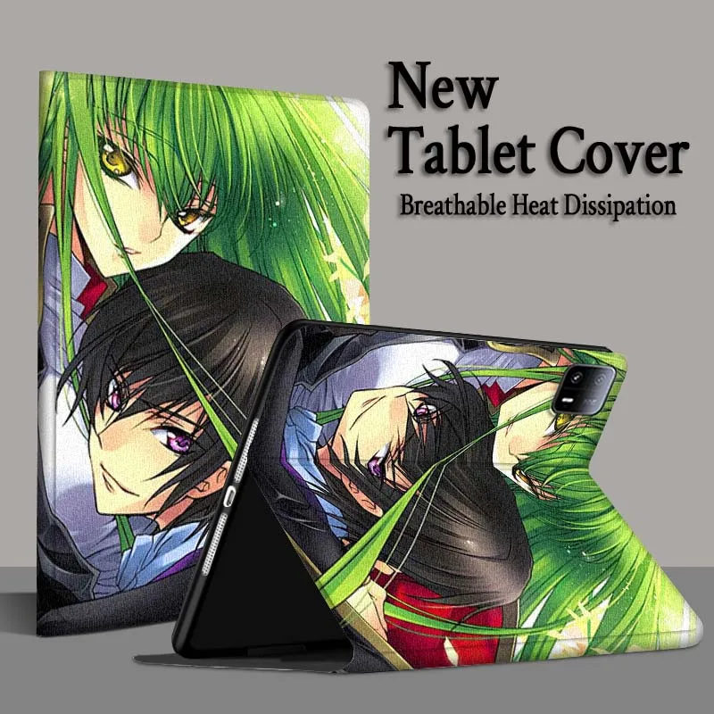 حافظة كمبيوتر لوحي Code Geass الشهيرة لهاتف Xiaomi Redmi Mi Pad 4 5 6 6s 7 7s SE Pro 2 11 Plus Max 12.4 11 11.2 12.5 8.7 بوصة #5