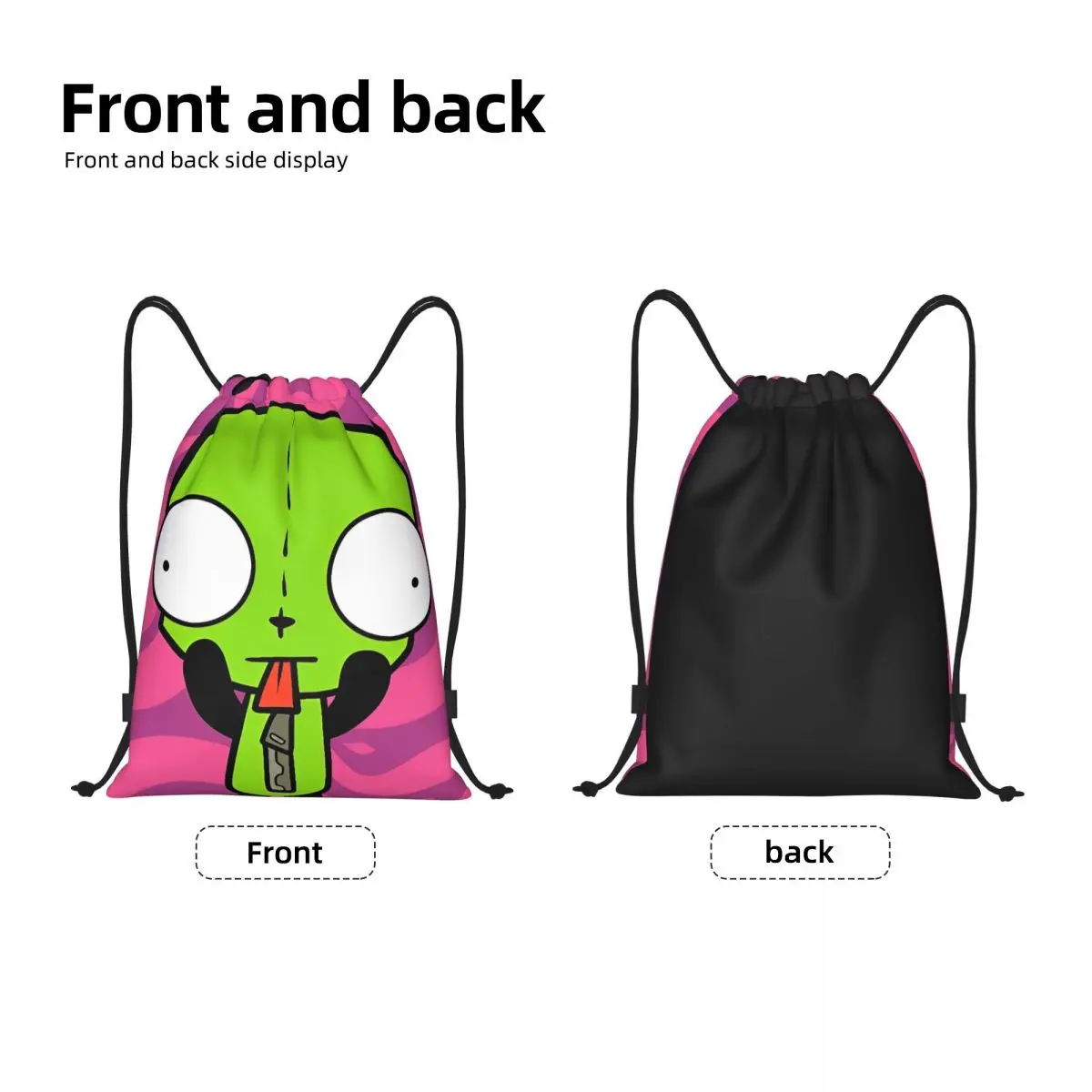 حقيبة ظهر Zim Gir برباط ، حقيبة رياضية للصالة الرياضية ، سلسلة Sackpack للجري