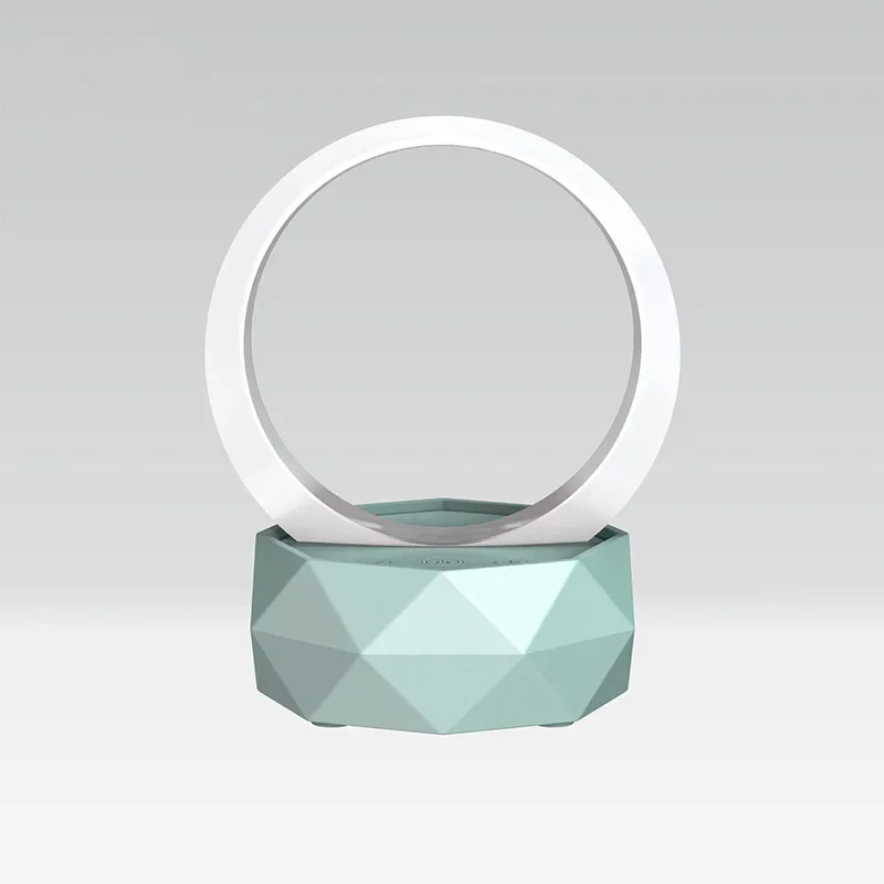 Präsentieren Sie Smart Rainbow Umgebungslicht Nachttischlampe Nachtlicht Caixa De Som Bluetooth-Lautsprecher Soundbar Wireless Creative Birthday