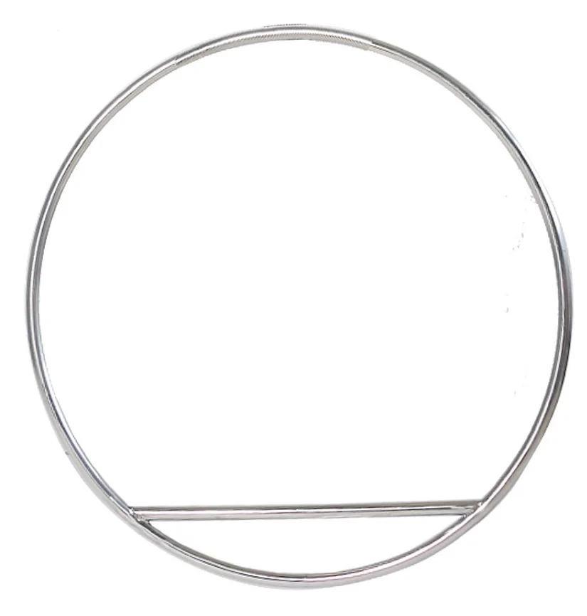 

Лента для воздушной гимнастики PRIOR FITNESS 95 см без ушковых креплений - сертифицирована MTC, 25 мм, нержавеющая сталь, выдерживает нагрузку 400 кг (100 кг SWL), профессиональное оборудование для аэробики.