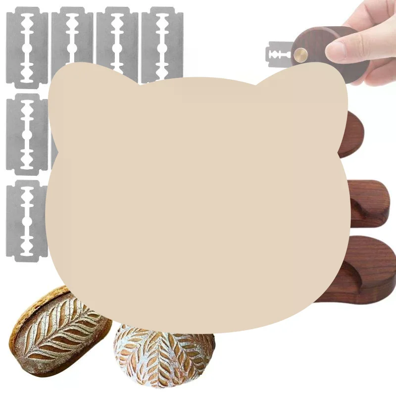 10Pcs Dough Scoring Knife Blades Stainless Steel Homemade Bread Lame Tool Foldable Sourdough Scorer Baking No Rust Sharp