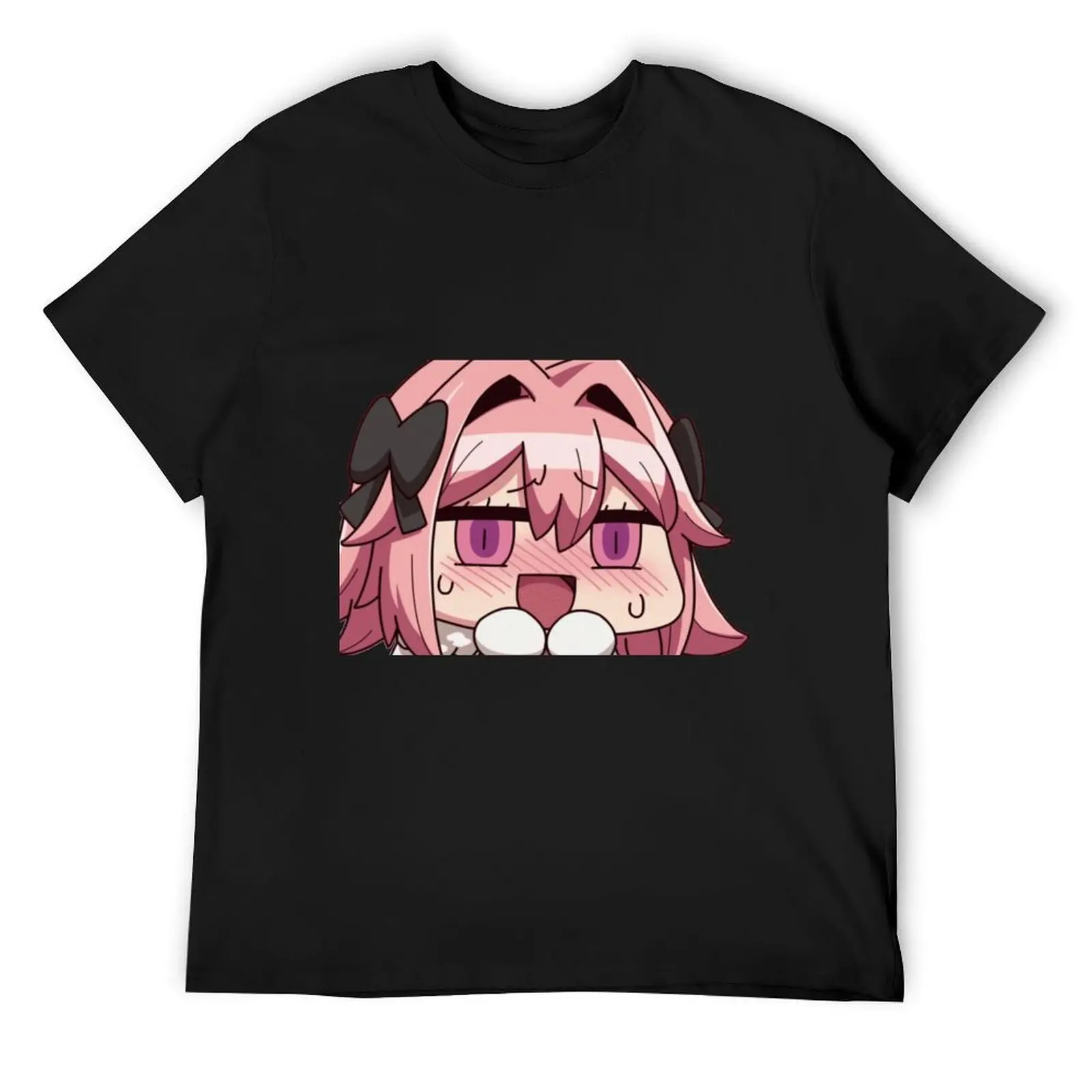 

Excited Astolfo T-Shirt plus size clothes hippie clothes croswit shirt man oversized outfits for men