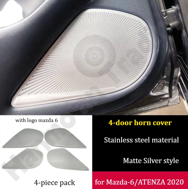 

Декоративная накладка на дверную ручку/крышка аудиосистемы/аксессуары для модификации интерьера для Mazda-6/ATENZA 2020