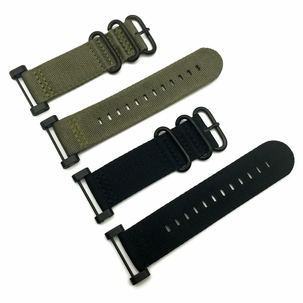 

High Quality Nylon Watch Band For Suunto Core Traverse Watch Band Strap Nylon Watchband 24MM +1 set Adapters +Tools