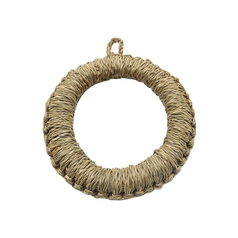 

Полый коврик ручной работы с тростью, круглая термостойкая подкладка для обеденного стола, горшок ручной работы Partner, традиционный японский Sle Retro Woo...