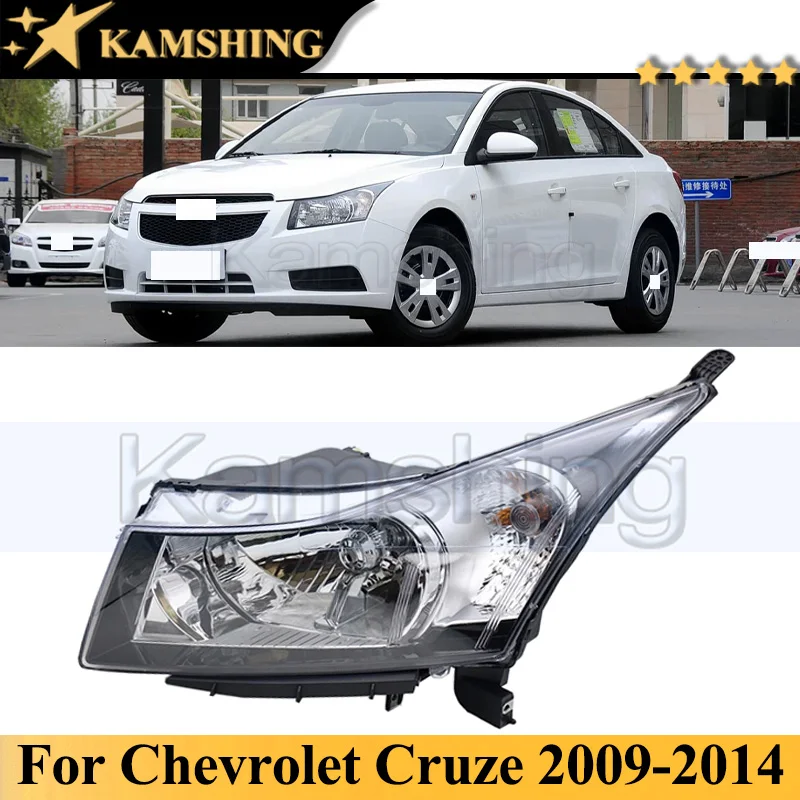 

Kamshing Halogen Front Bumper Head Light Head Lamp For Chevrolet Cruze 2009-2014 Headlight Headlamp Front Turn Light