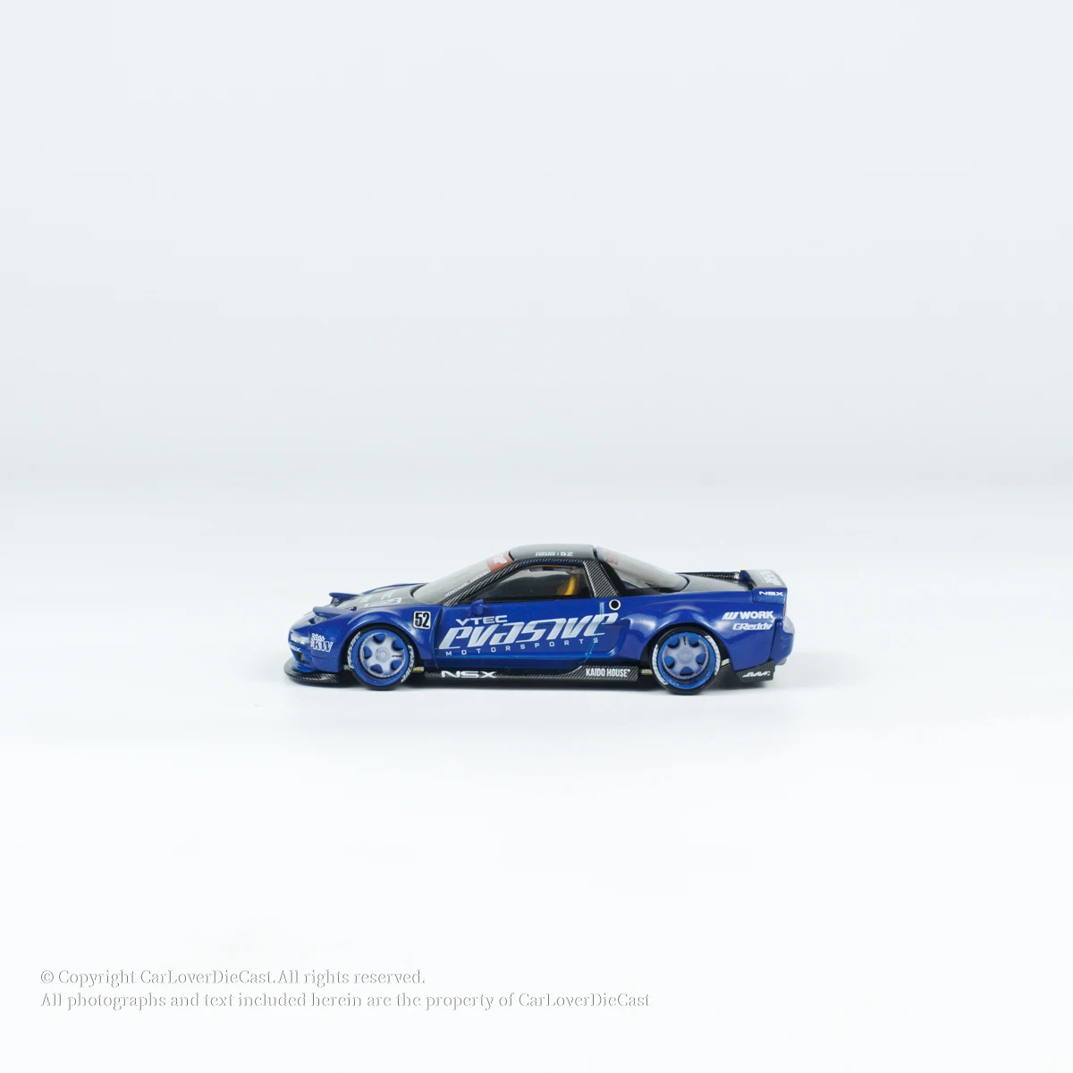 Kaido House + MINIGT 1:64 NSX Evasive V2 Blue Diecast Model Car